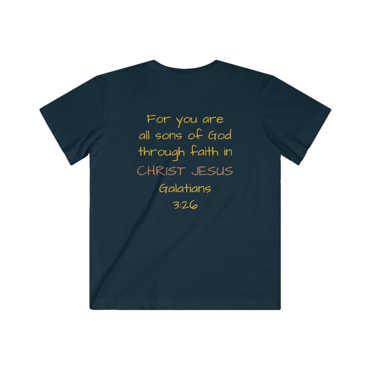 Kids Galatians 3:26 Jersey Tee