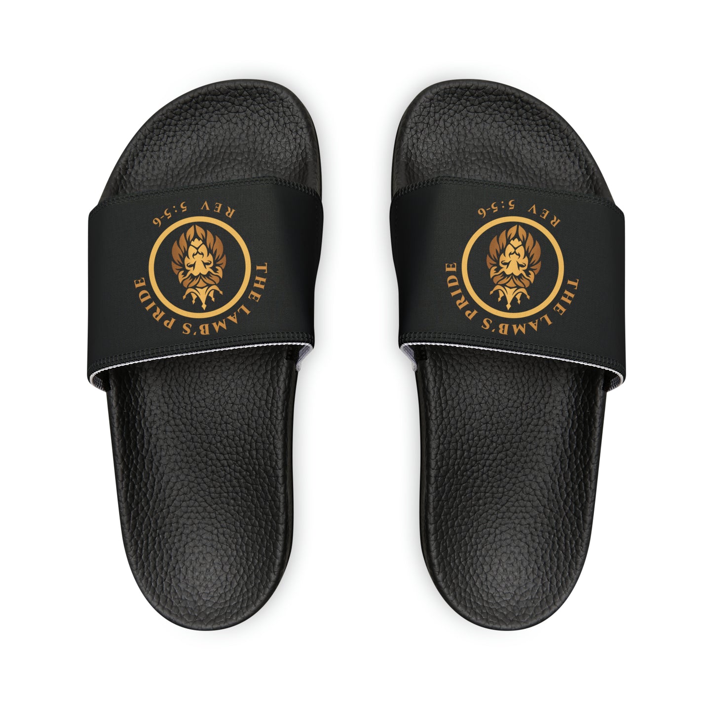 Men's Black Slide Sandals