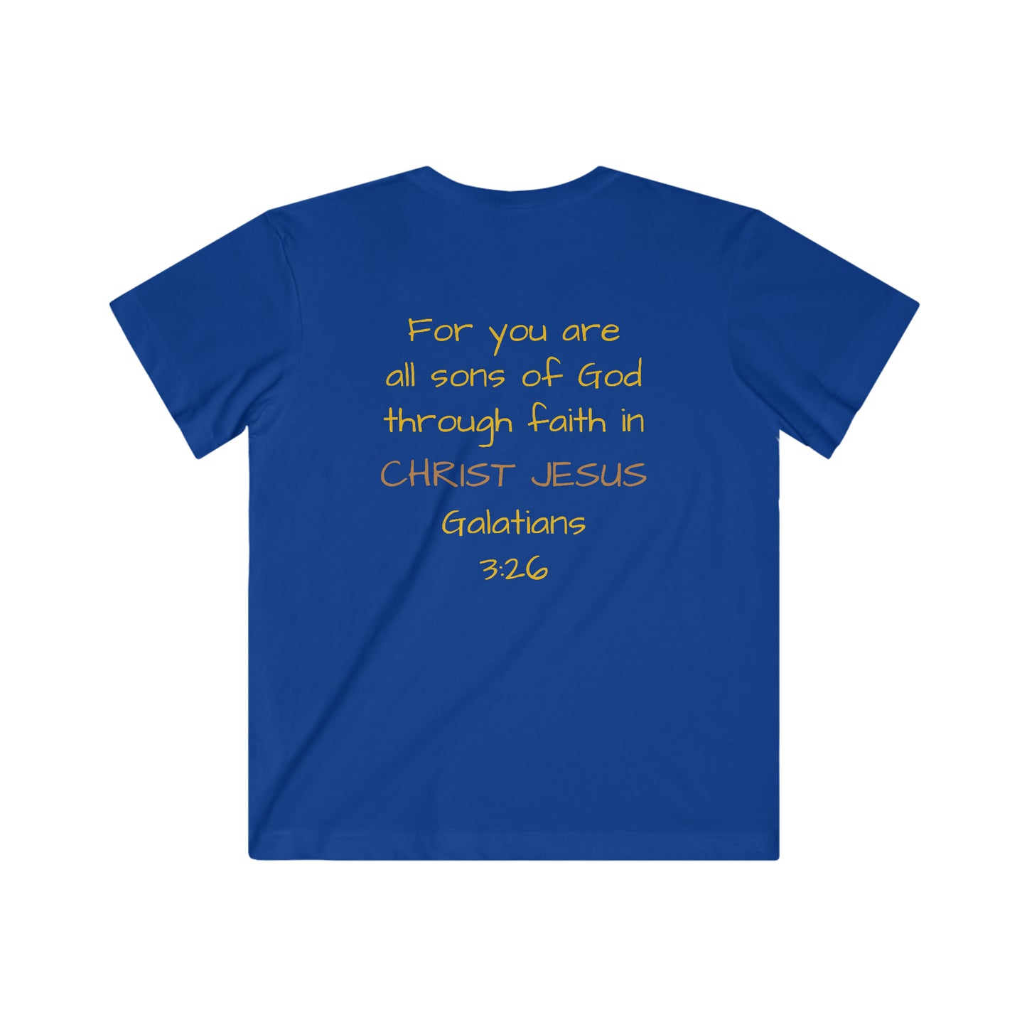 Kids Galatians 3:26 Jersey Tee