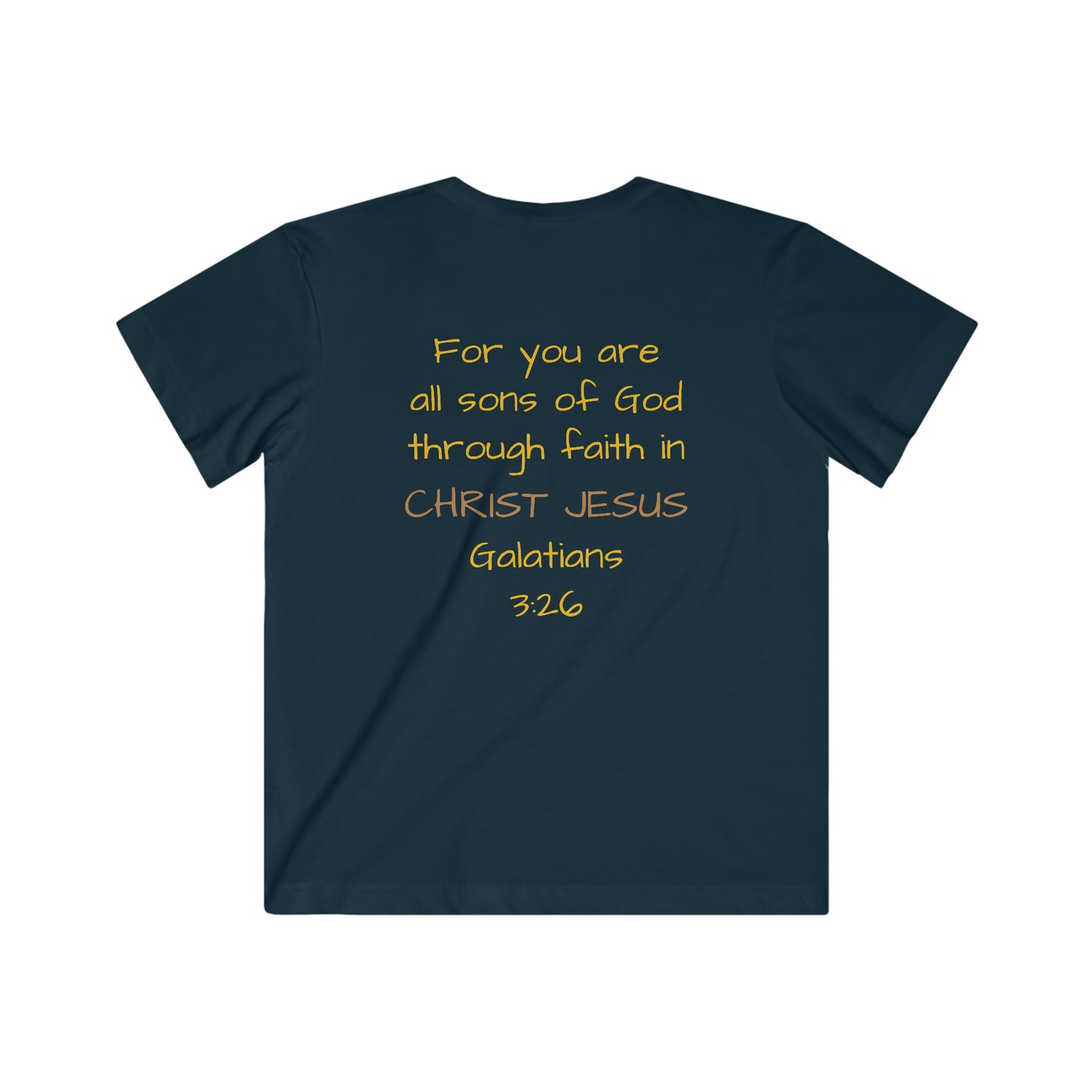 Kids Galatians 3:26 Jersey Tee