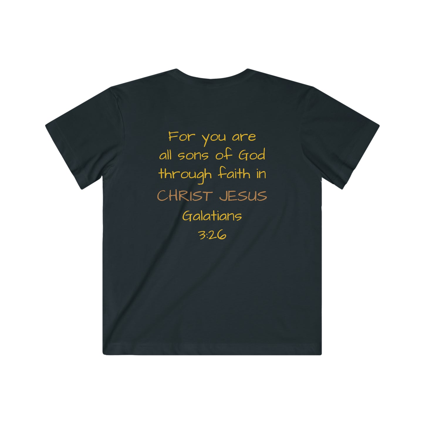 Kids Galatians 3:26 Jersey Tee