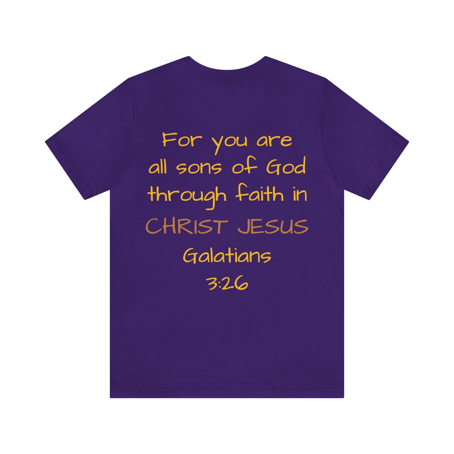 Galatians 3:26 Short Sleeve Tee