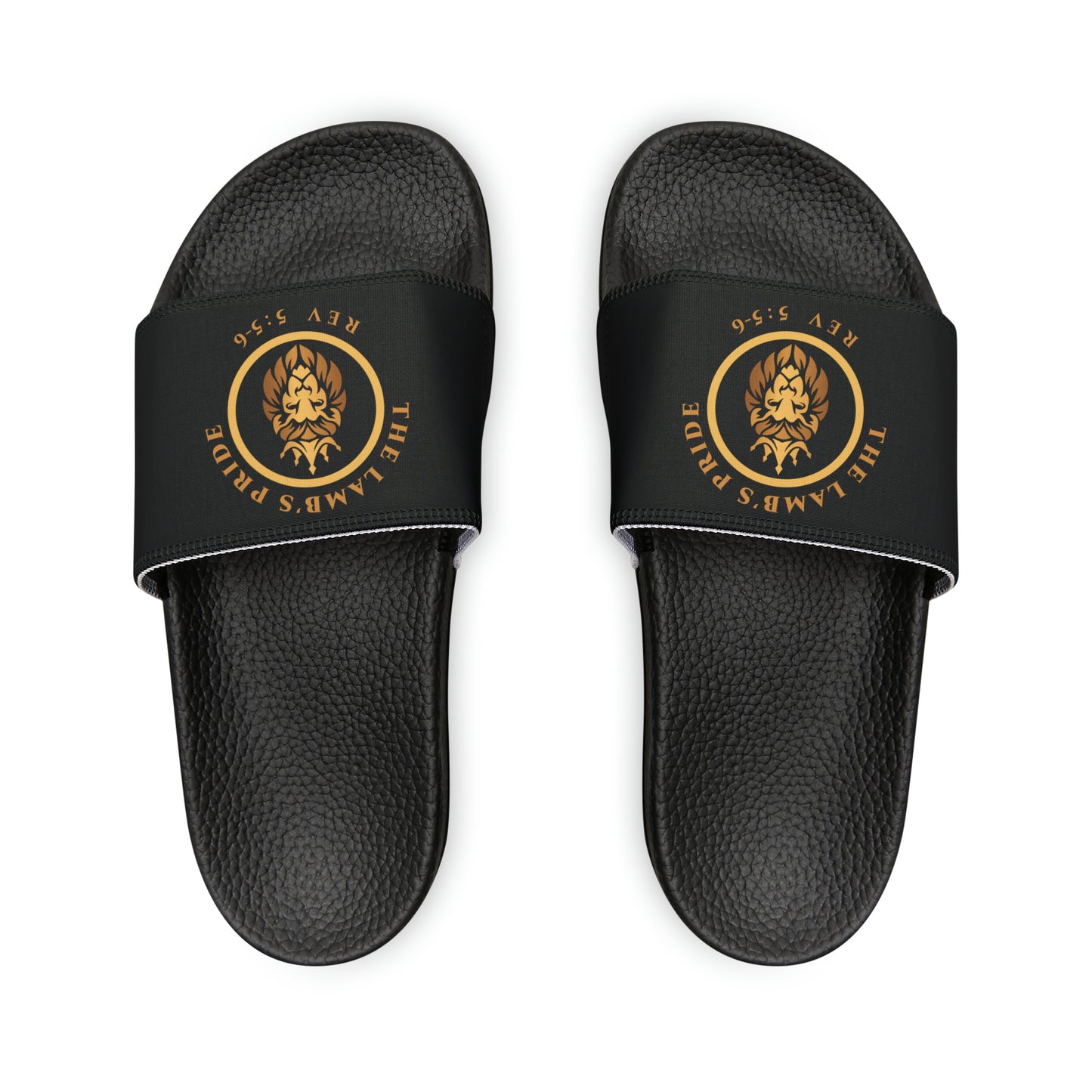 Men's Black Slide Sandals