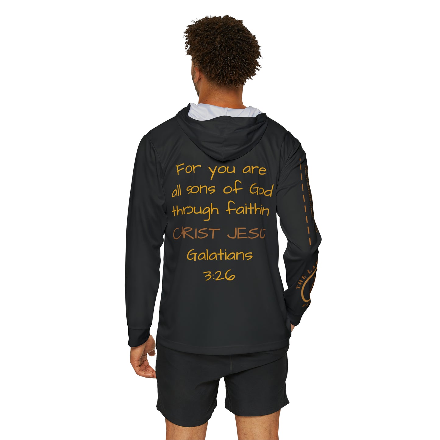 Galatians 3:26 Men's Sports Warmup Hoodie (AOP)