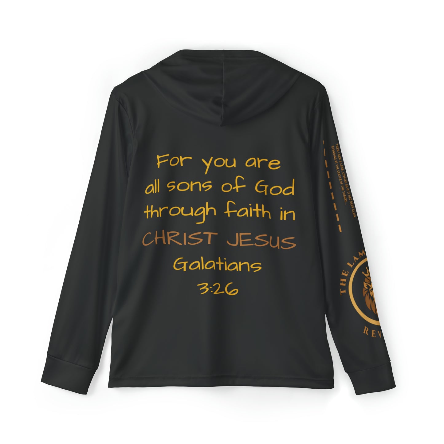 Galatians 3:26 Men's Sports Warmup Hoodie (AOP)