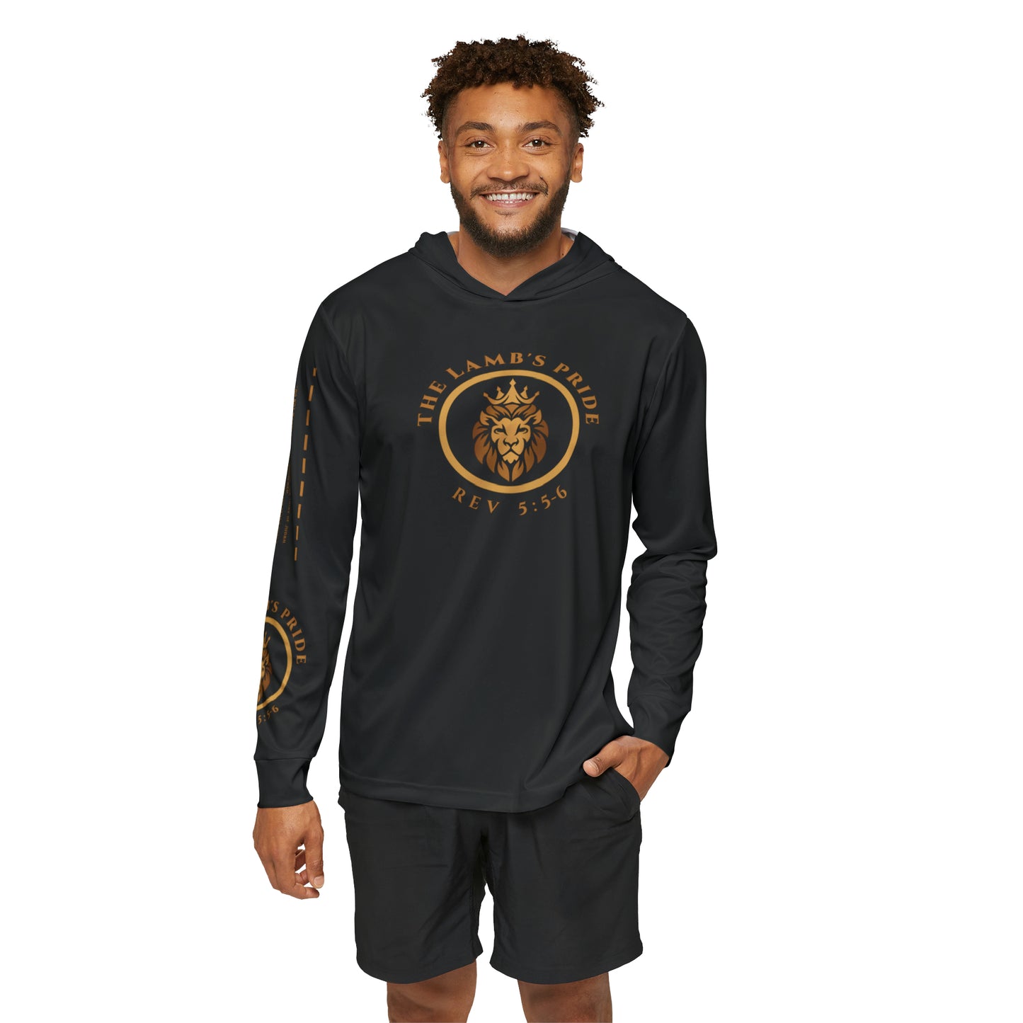 Galatians 3:26 Men's Sports Warmup Hoodie (AOP)