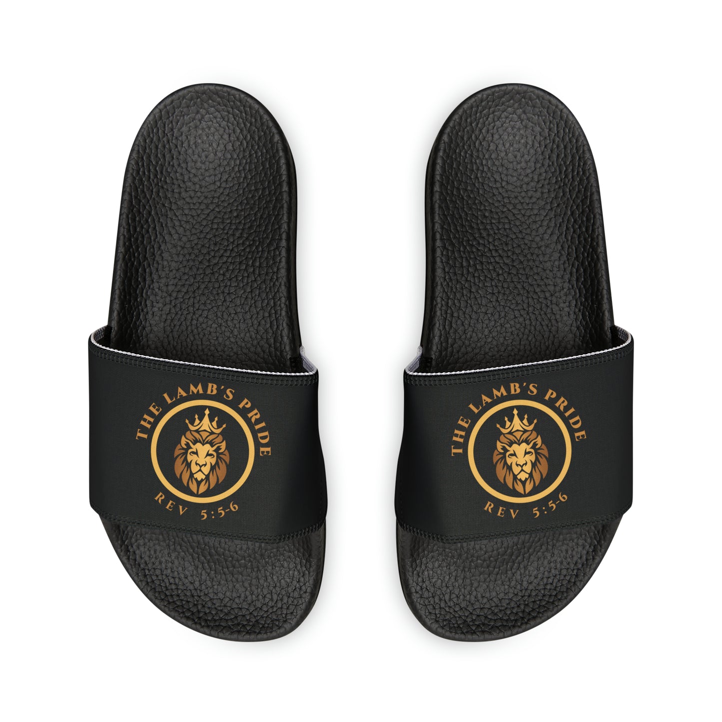 Men's Black Slide Sandals